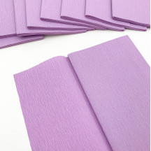 Double Sided Crepe Paper ~ Gloria Doublette from Germany ~ Lilac Purple